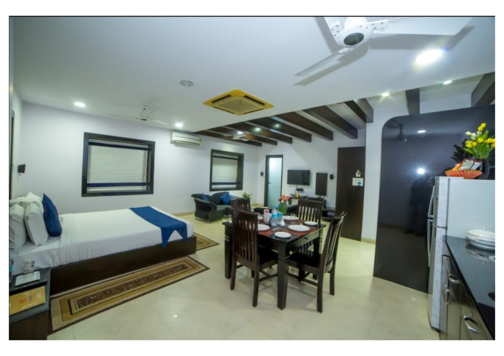 hill view guest house dinning hall