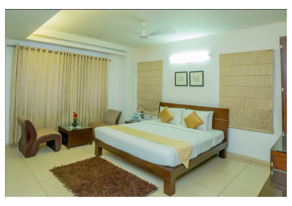 hill view guest house hitech city bedroom